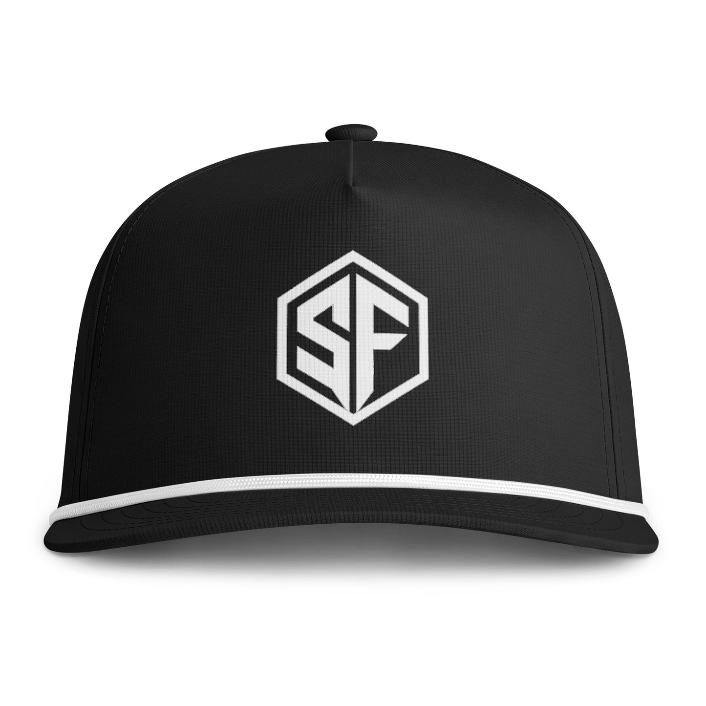 Sunwashed Rope Cap - Retro Hex Logo Baseball Hat