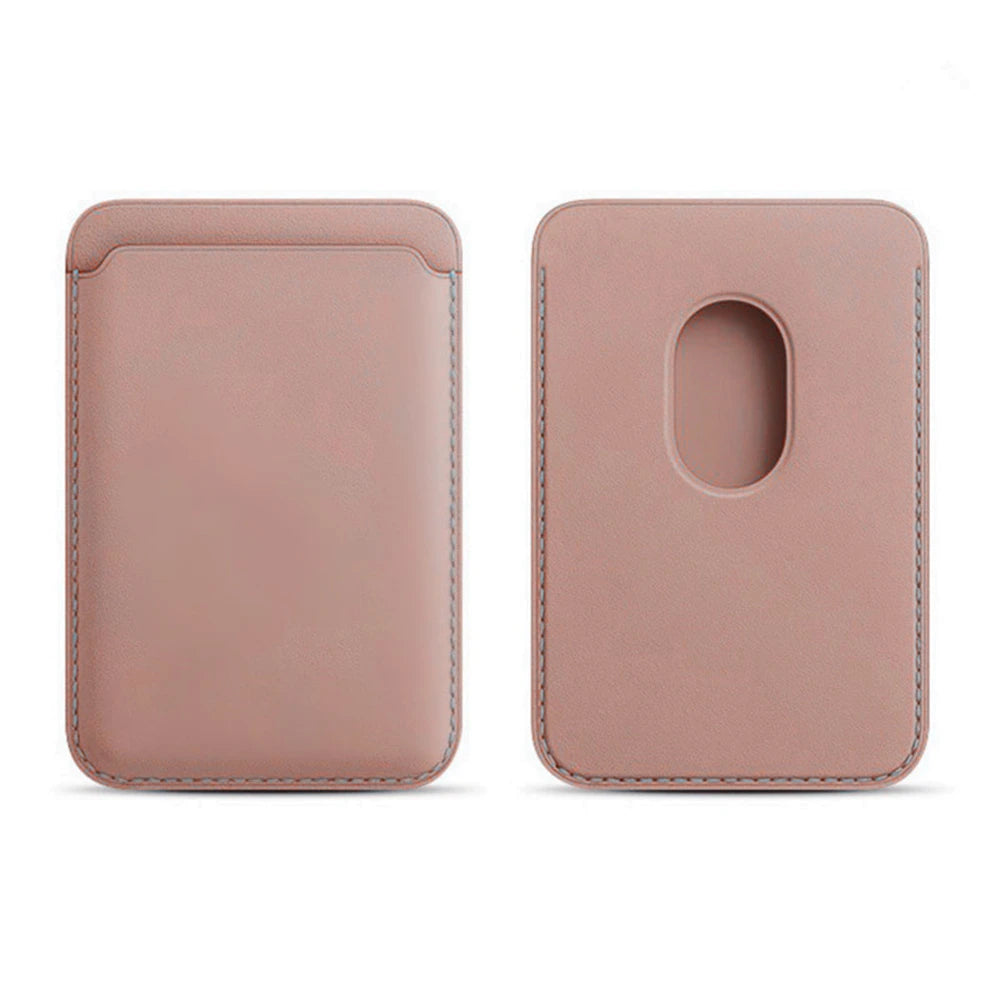 Magnetic Leather Wallet Case