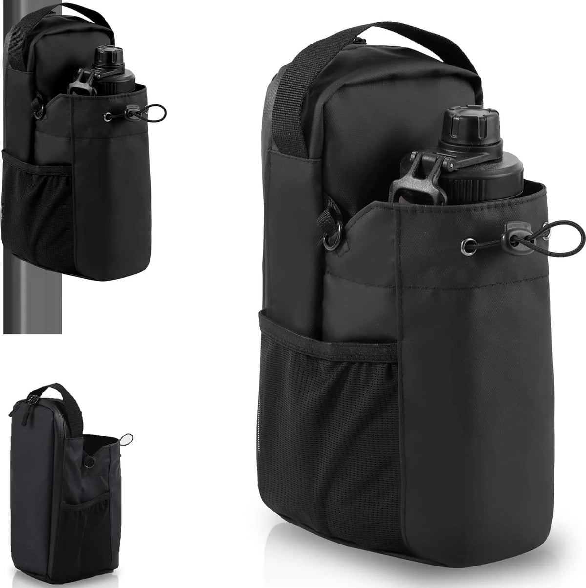 Magnetic Gym Pouch — Built by Discipline Hands-Free Carrier