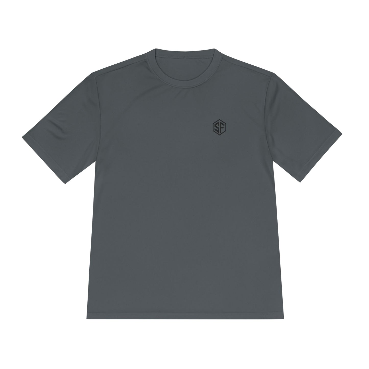 FORGD Performance Tee — Minimal Hexagon Chest Logo