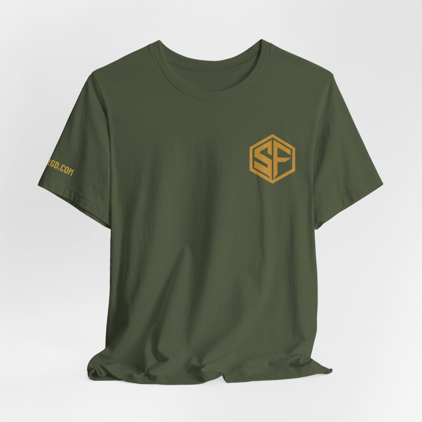 The FORGD Blueprint Tee — Dark Version (Black, Navy, Military Green)