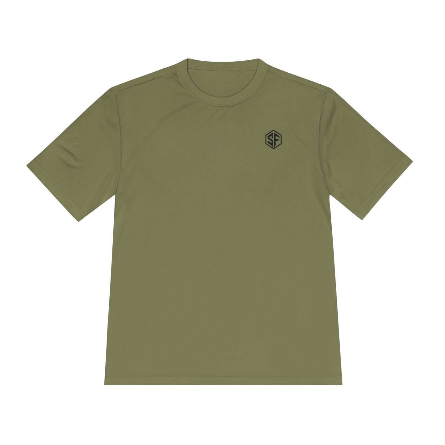 FORGD Performance Tee — Minimal Hexagon Chest Logo