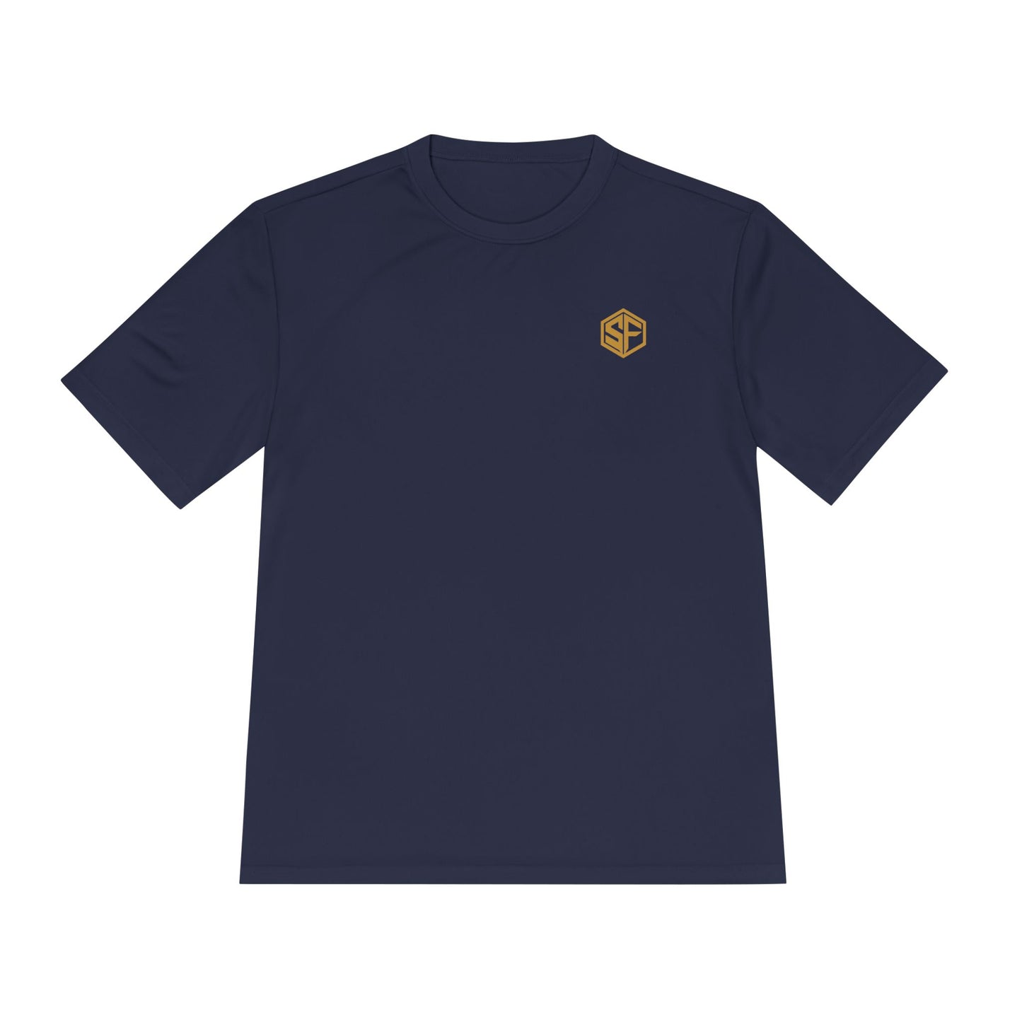 FORGD Performance Tee — Minimal Hexagon Chest Logo