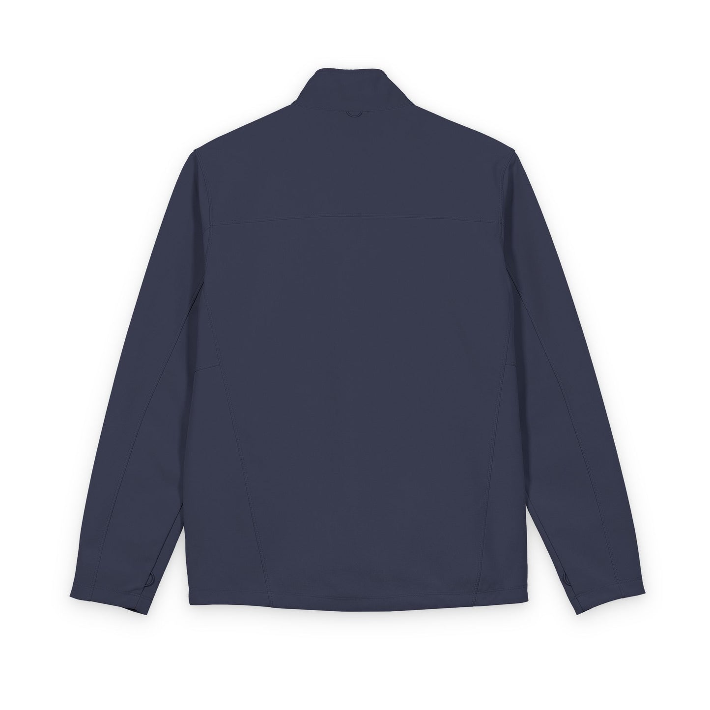 Men's Soft Shell Jacket — Subtle Gold Compass Logo