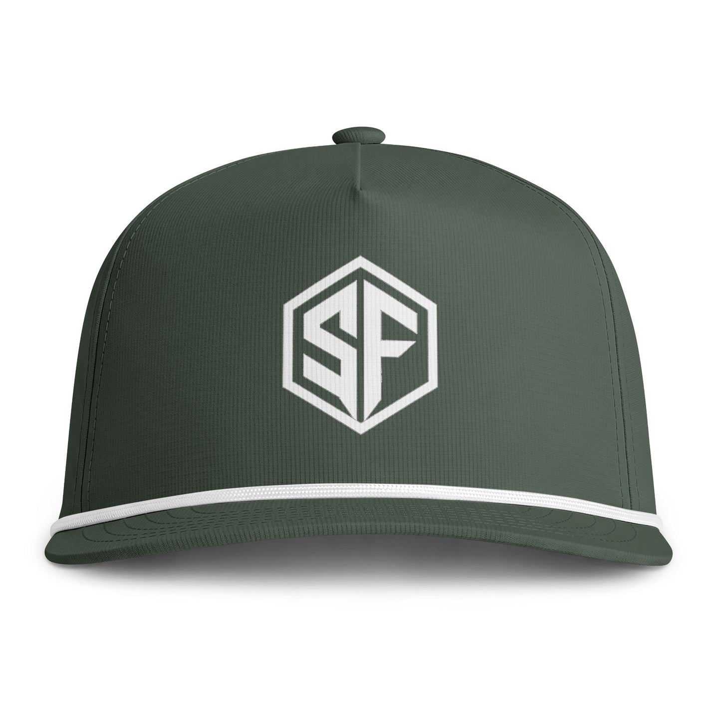 Sunwashed Rope Cap - Retro Hex Logo Baseball Hat