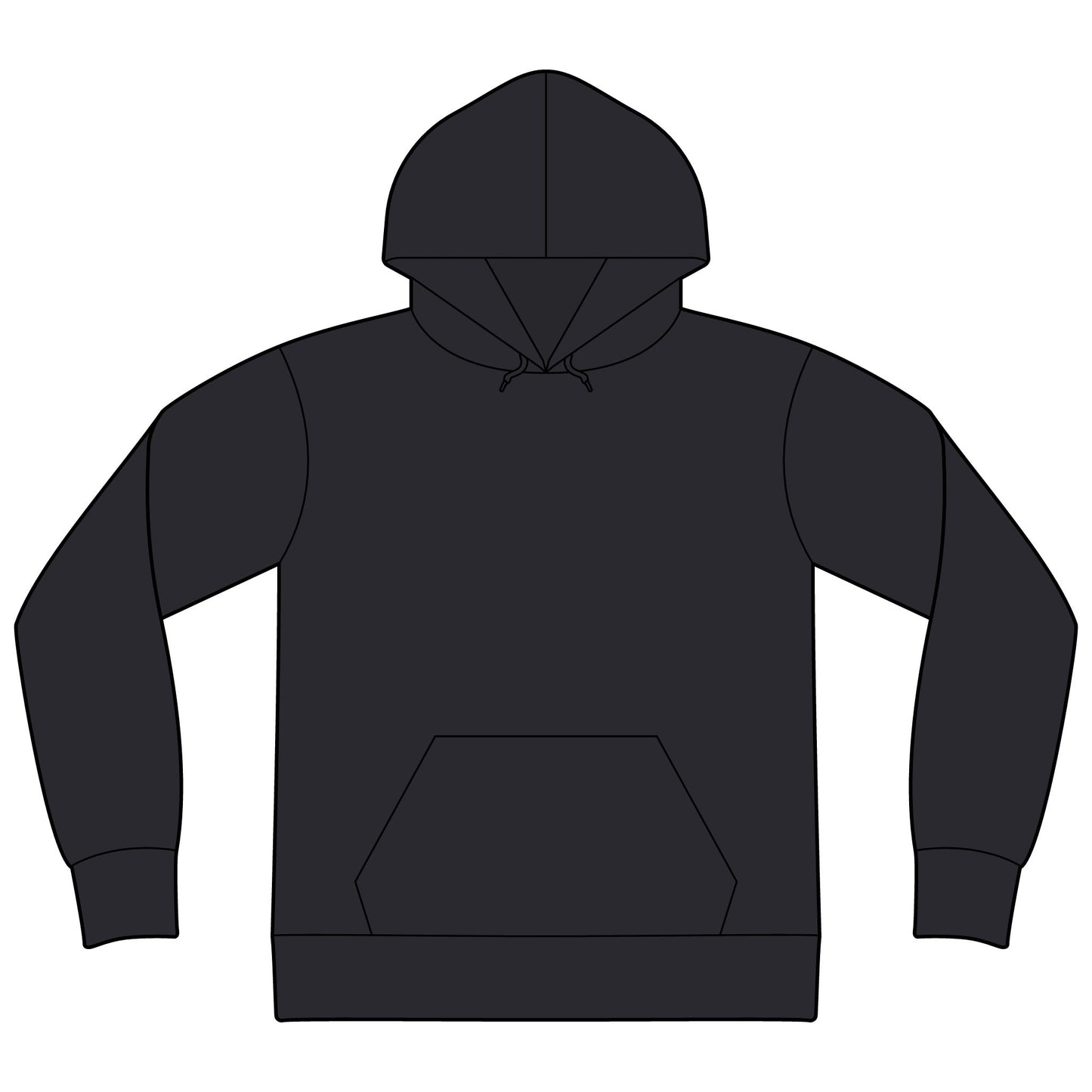 FORGD For Life Hoodie — "Built by Discipline" Mountain Graphic