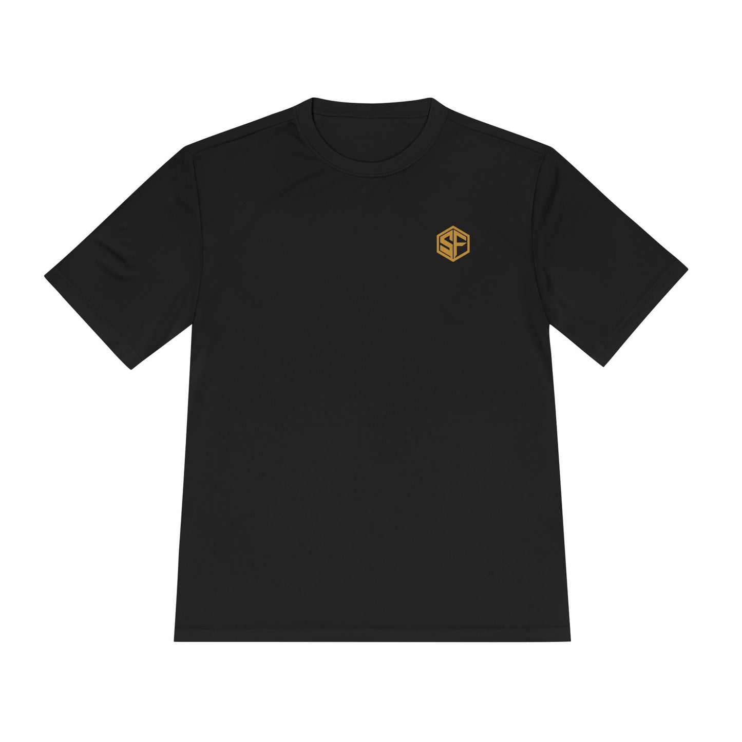 FORGD Performance Tee — Minimal Hexagon Chest Logo