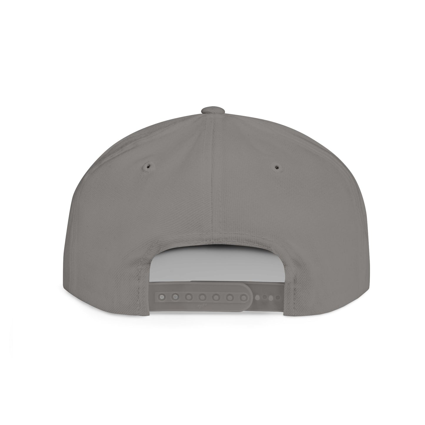 FORGD SF Snapback — Flat Bill Hat - White Logo