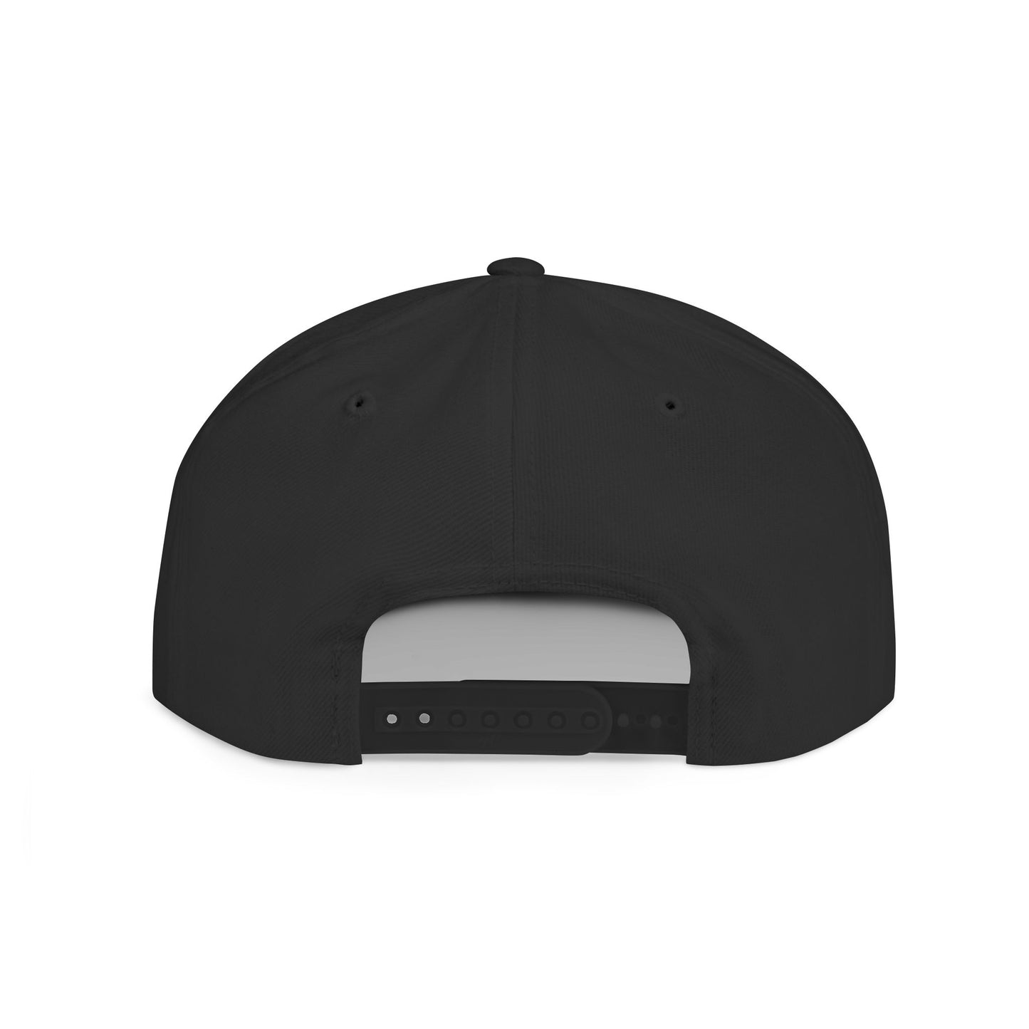 FORGD SF Snapback — Flat Bill Hat - White Logo