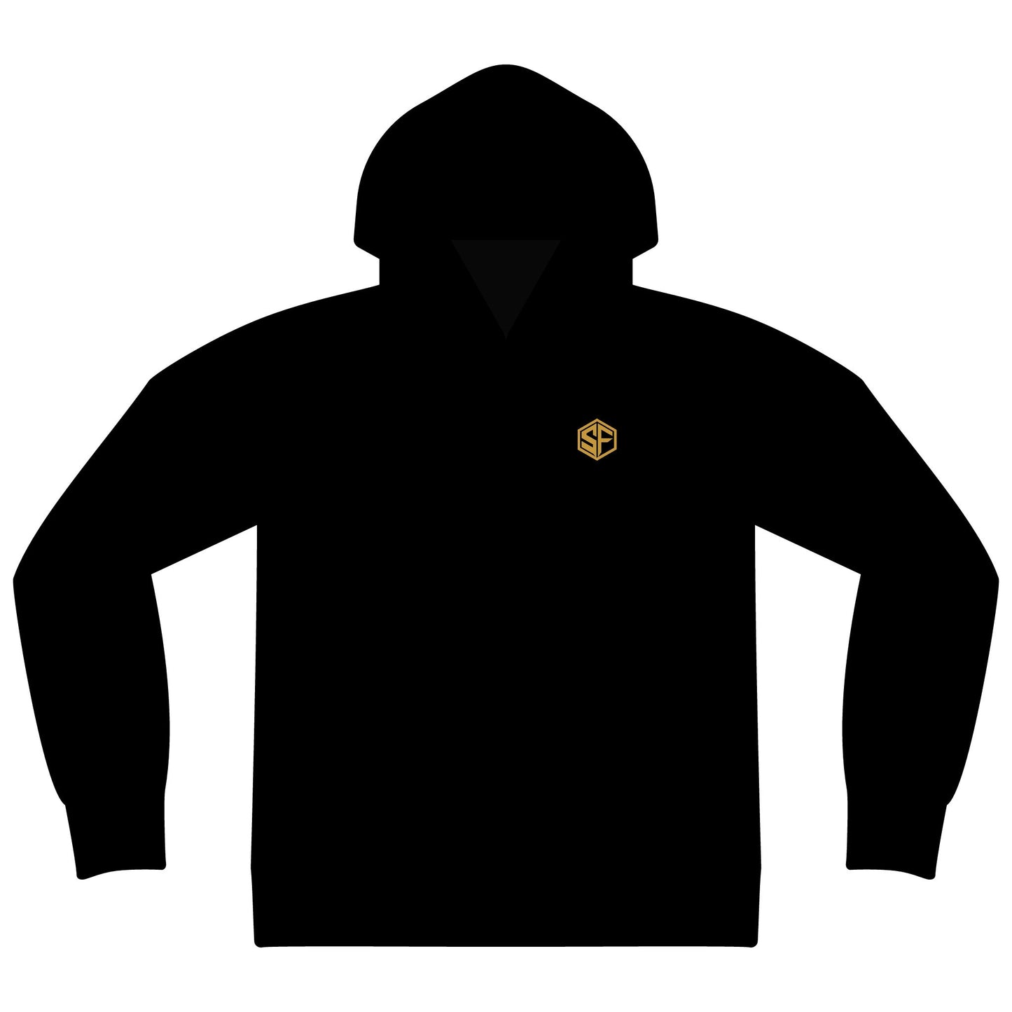FORGD For Life Hoodie — "Built by Discipline" Mountain Graphic