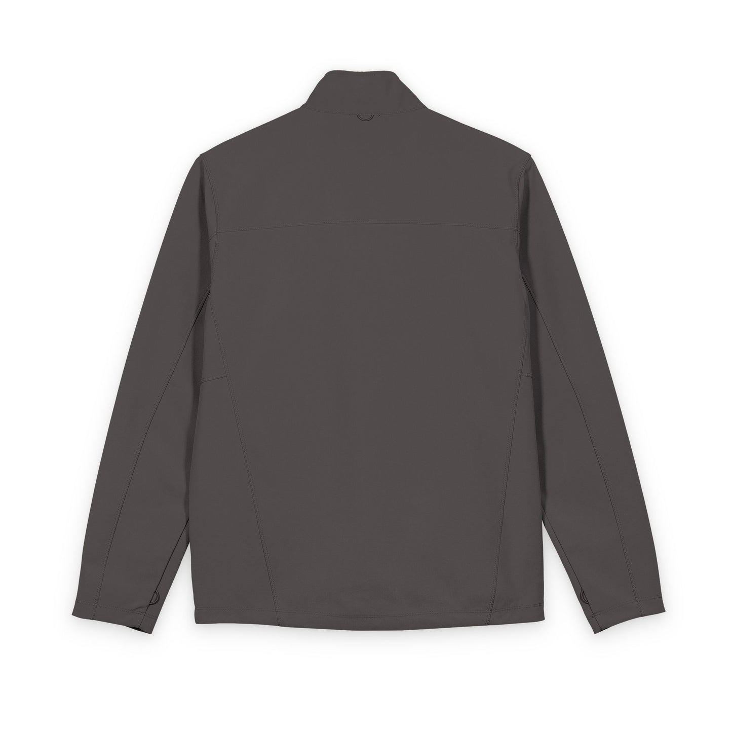 Men's Soft Shell Jacket — Subtle Gold Compass Logo