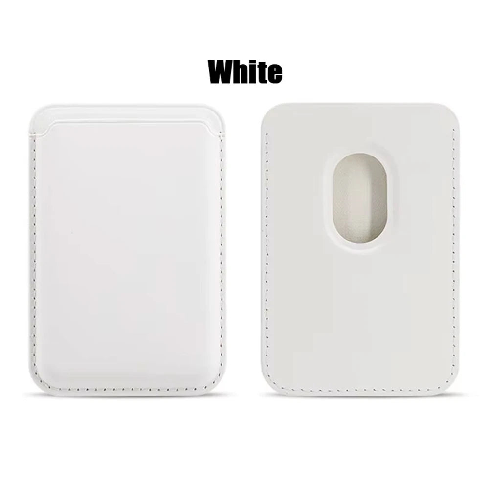 Magnetic Leather Wallet Case