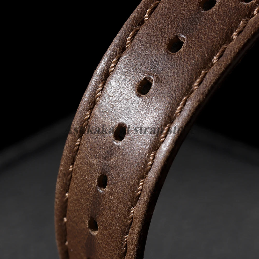 Vintage Genuine Leather Watch Strap