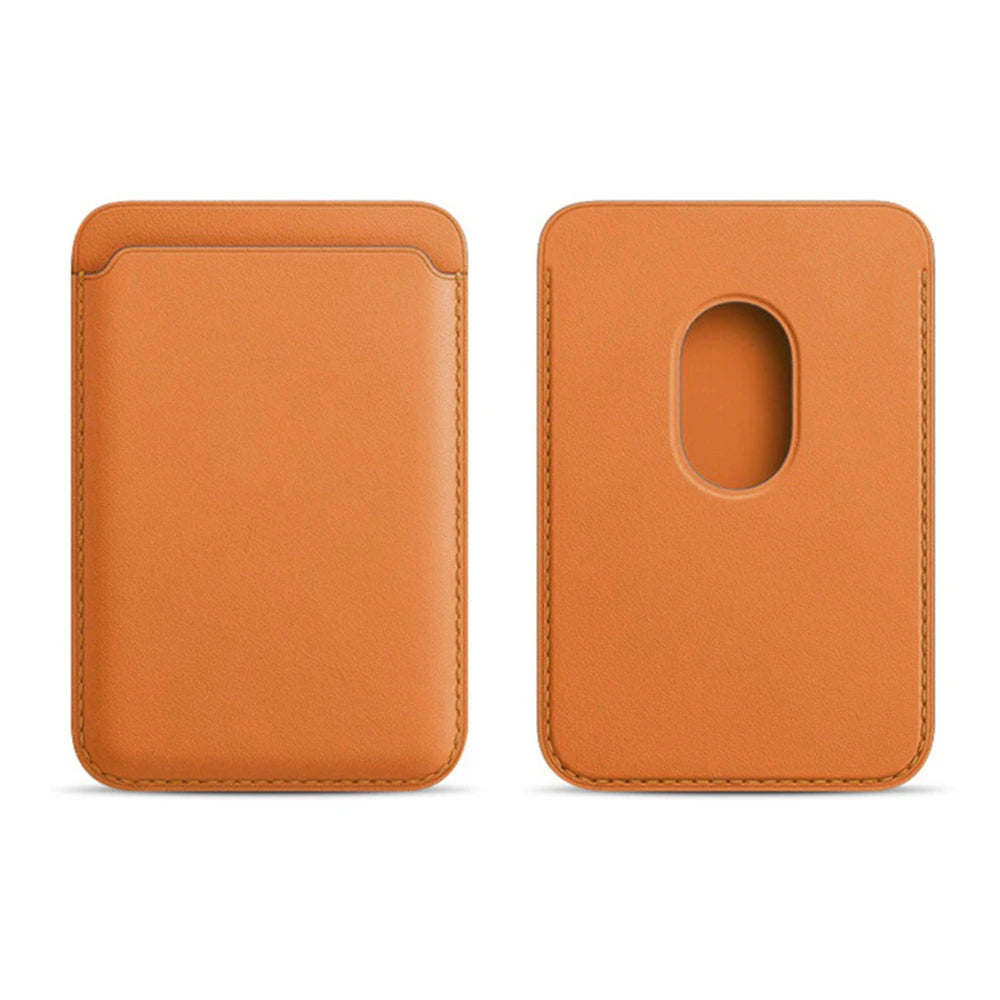 Magnetic Leather Wallet Case