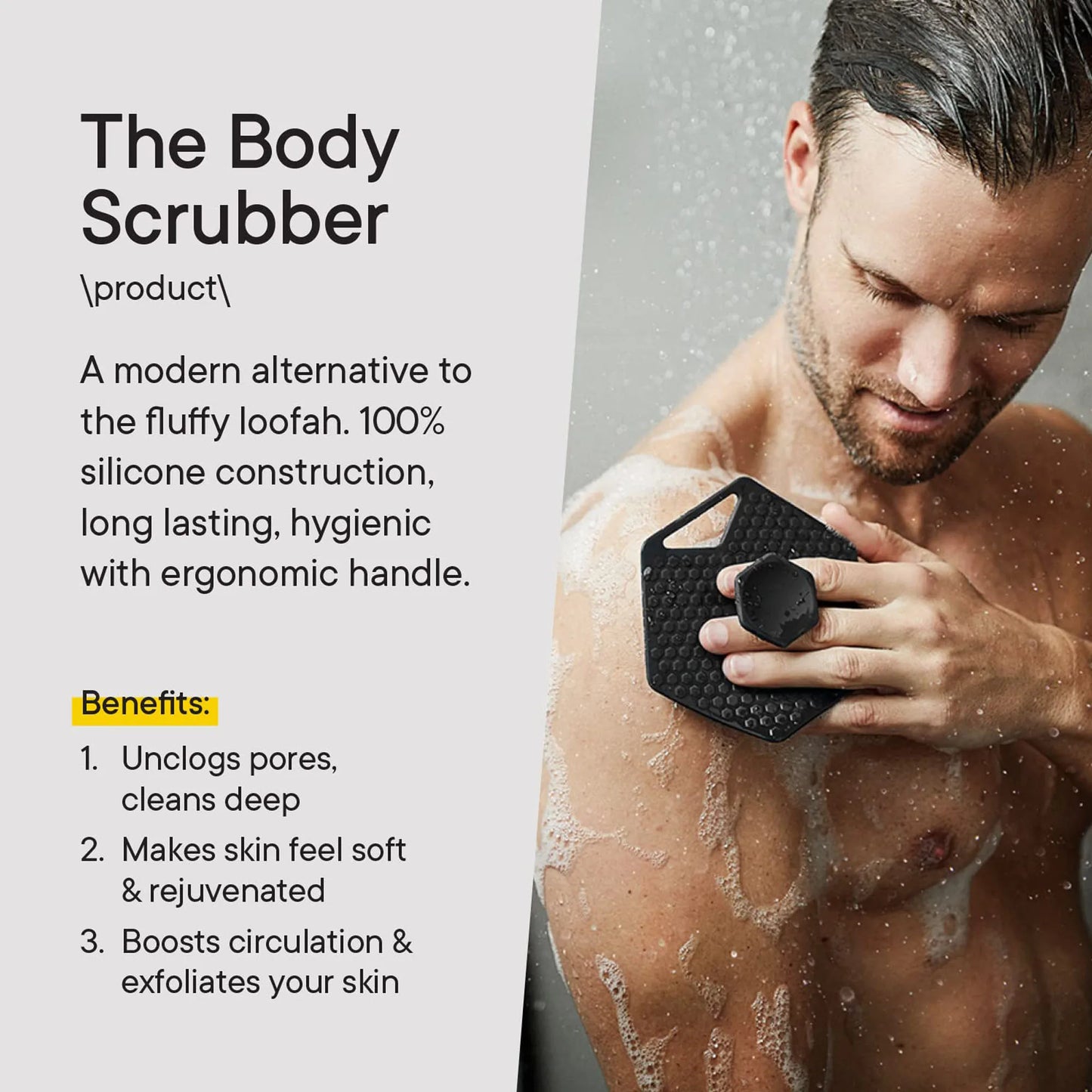 Silicone Body Scrubber