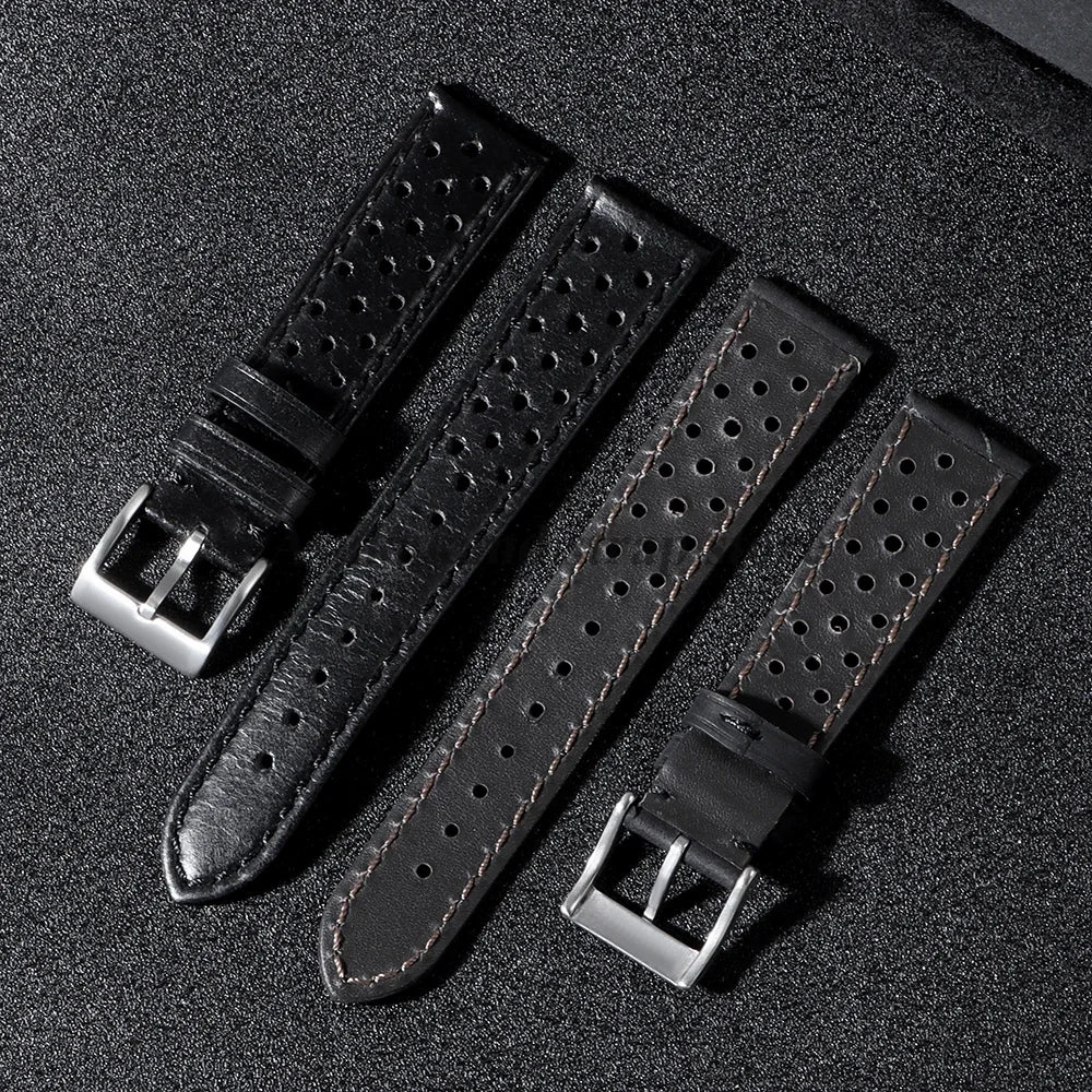 Vintage Genuine Leather Watch Strap