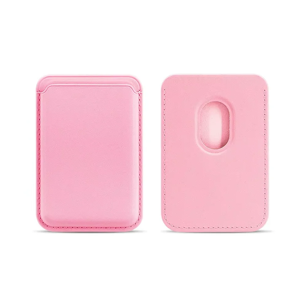 Magnetic Leather Wallet Case