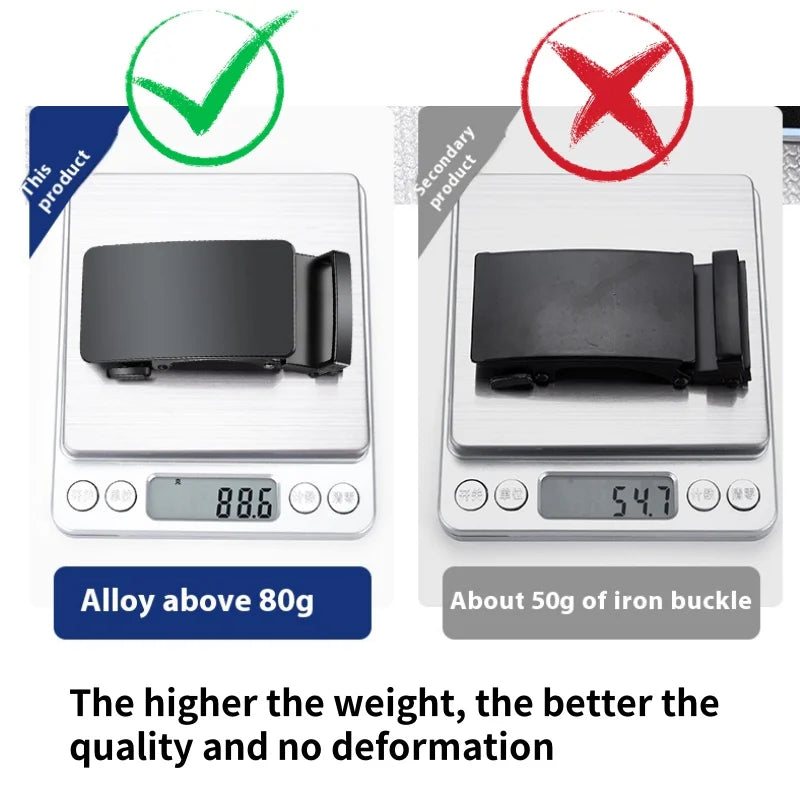 Automatic Buckle Ratchet Belt