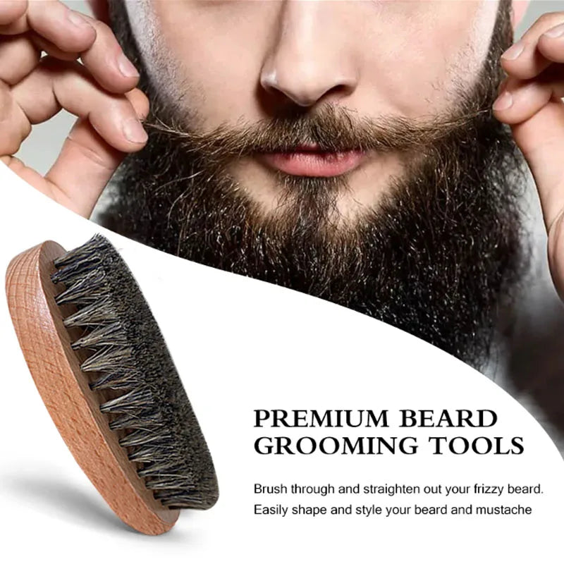 Beard Care Set — Oil, Balm &amp; Trim Tools