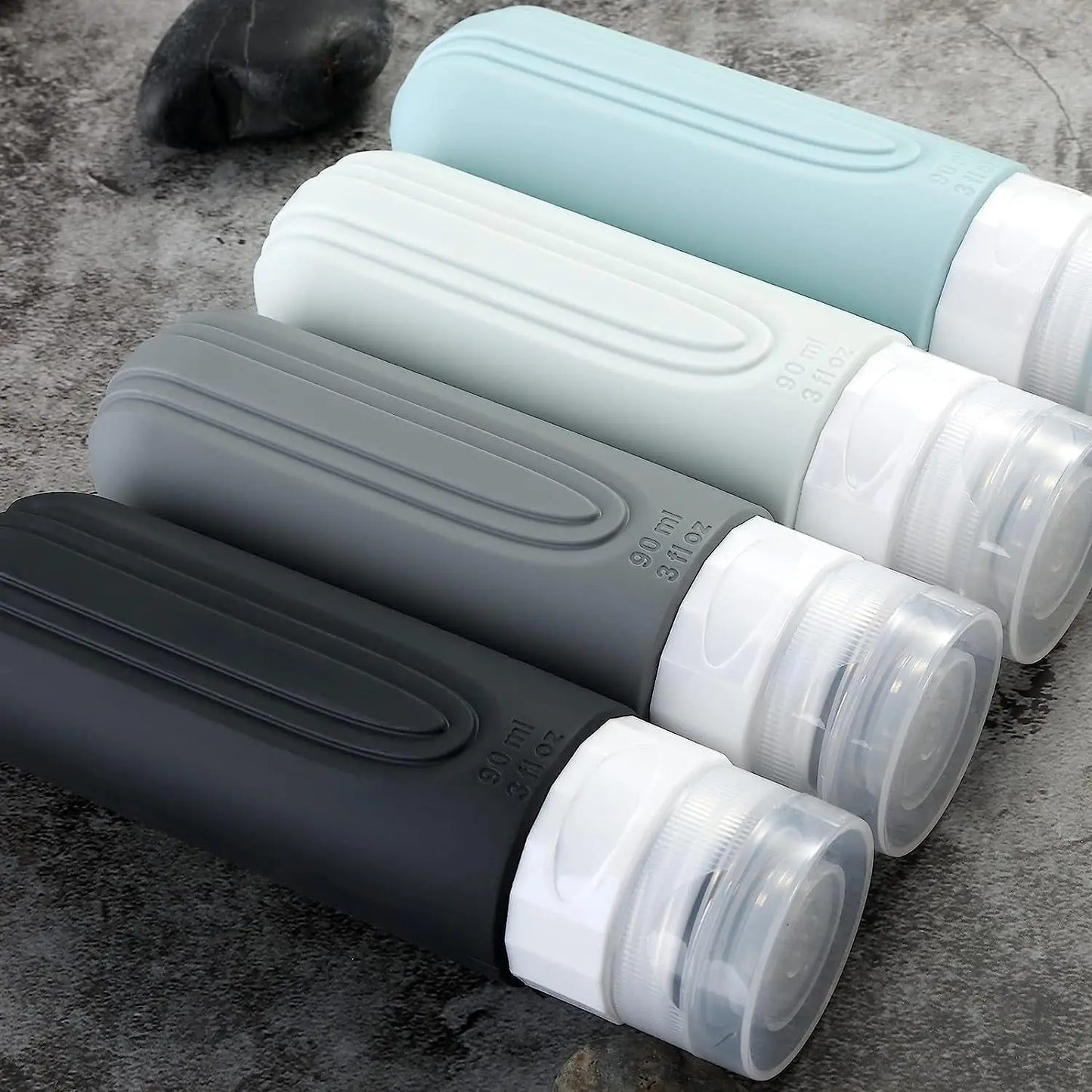 Silicone Travel Bottle Set
