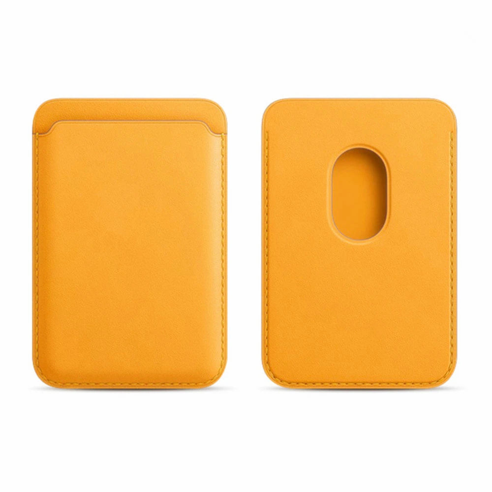 Magnetic Leather Wallet Case