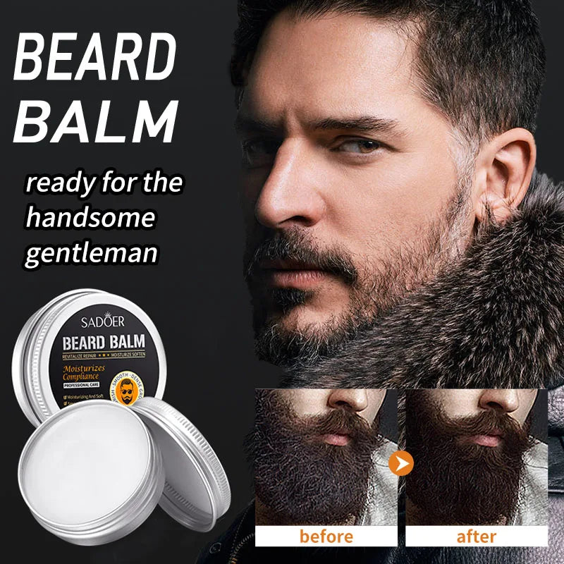 Beard Care Set — Oil, Balm &amp; Trim Tools